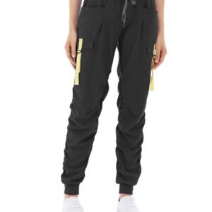Ida Workout Parachute Pant - 28, Black